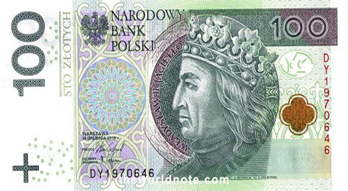 100 Polish Zloty