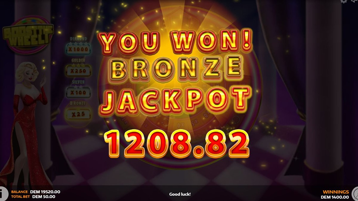 Boost the Wheel Jackpot 1