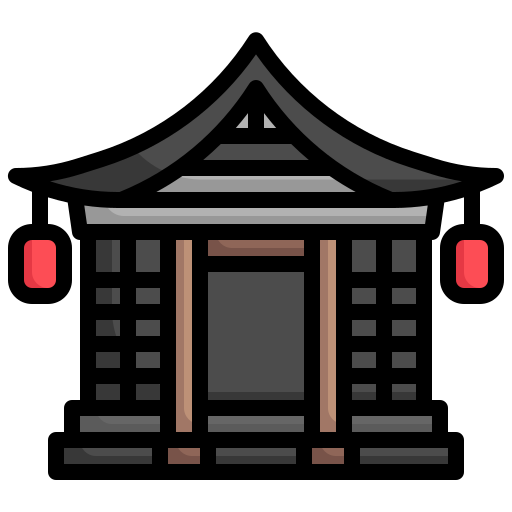 japanese temple icon