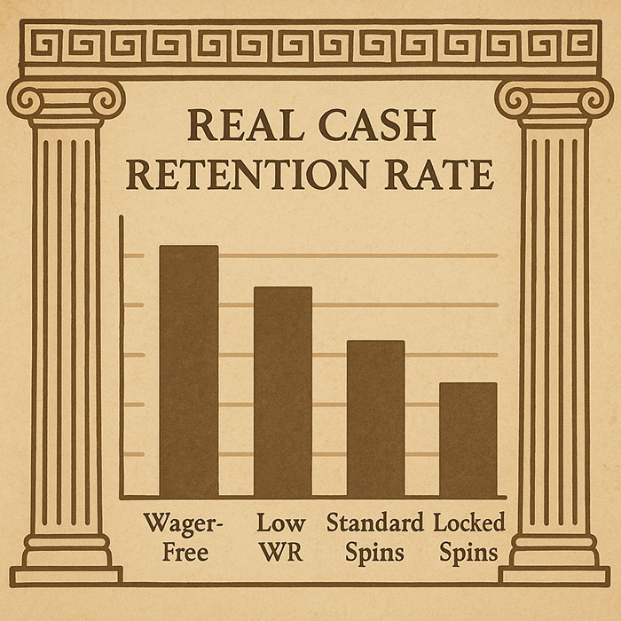 Real Cash Retention Rate Chart