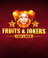 Fruits and Jokers 100 lines Logo