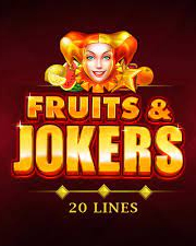 Fruits and Jokers 20 lines Logo