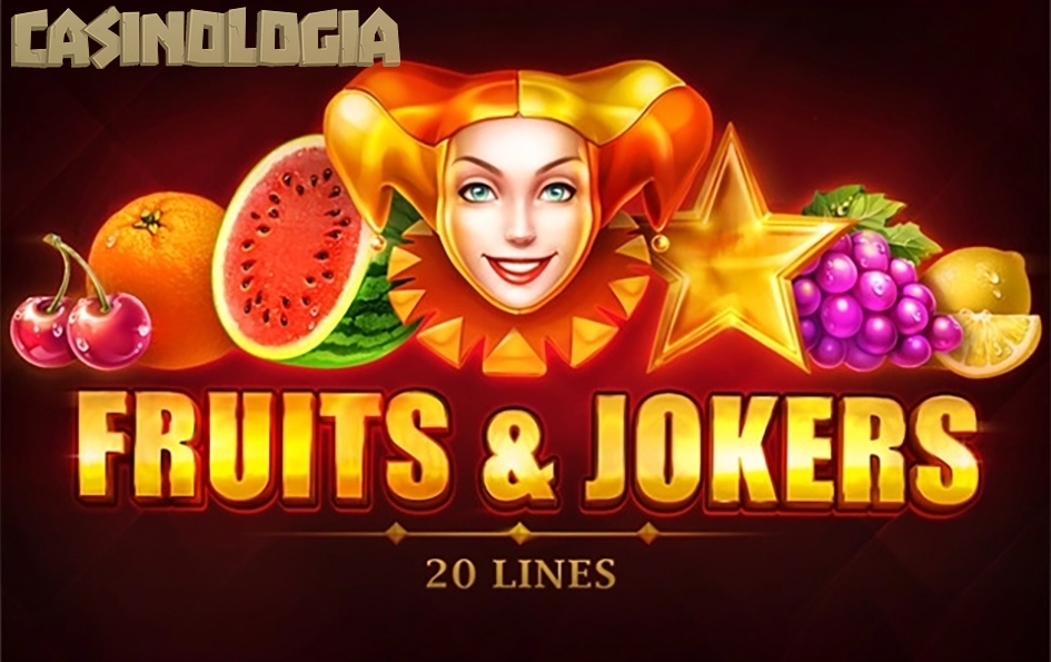 Fruits and Jokers 20 lines by Playson
