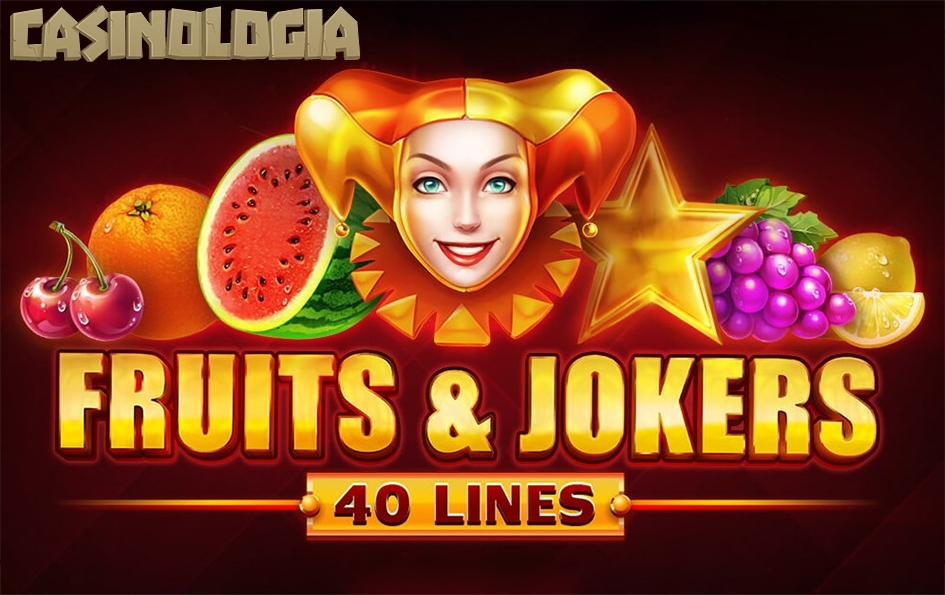 Fruits and Jokers 40 lines by Playson