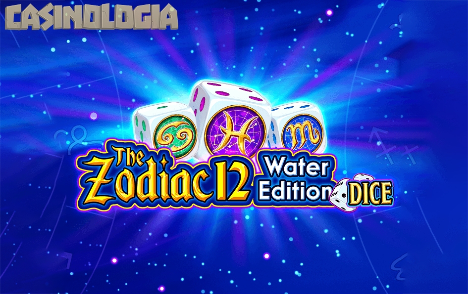 The Zodiac 12 Water Edition Dice by ZeusPlay