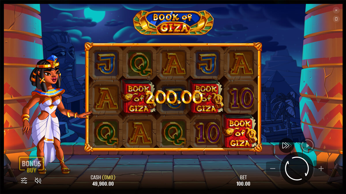 Book of Giza Win