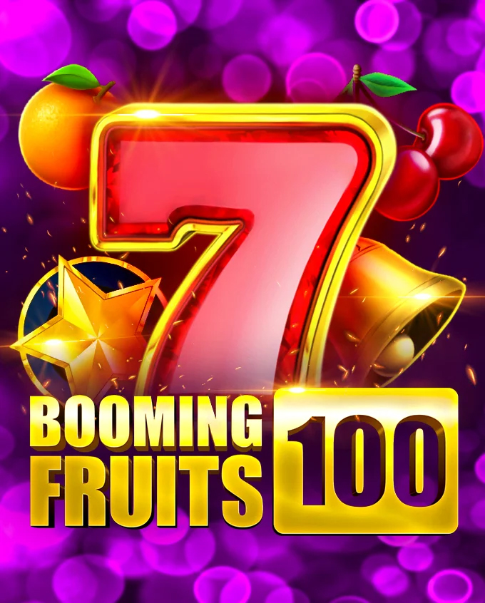 Booming Fruits 100 Logo