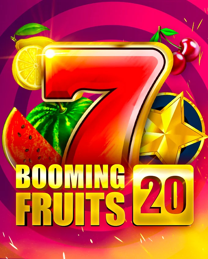 Booming Fruits 20 Logo
