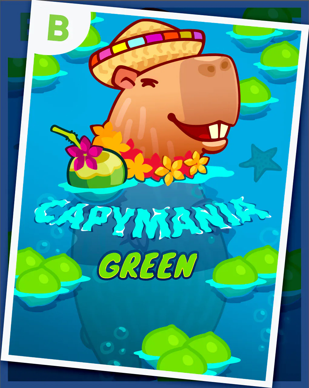 Capymania Green Logo