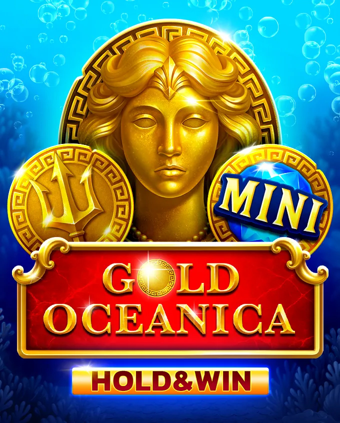 Gold Oceanica Hold And Win Logo
