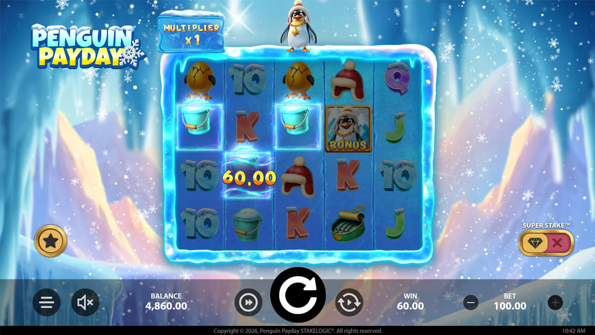 Penguin Payday Win