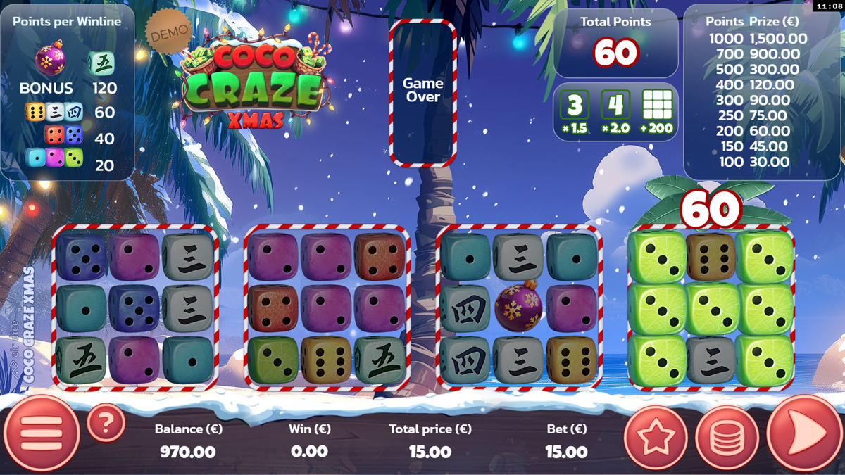 Coco Craze Xmas Win