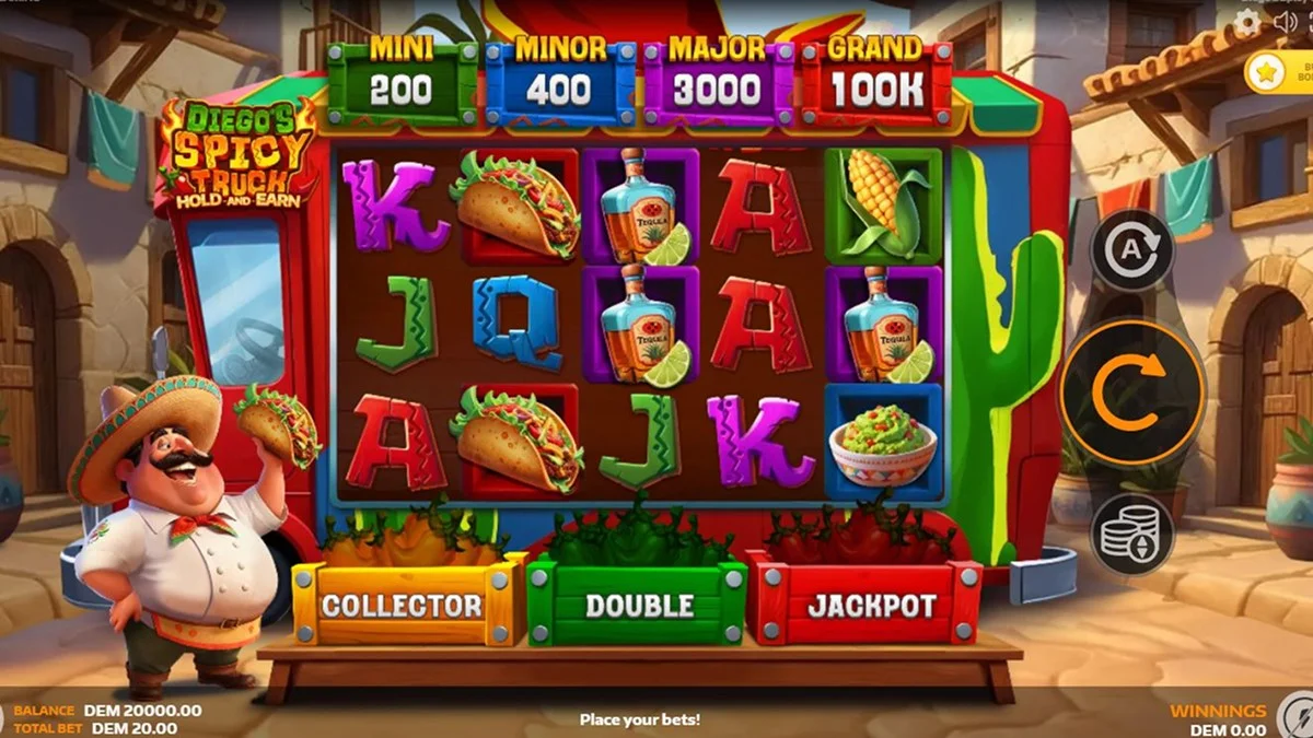 Diego's Spicy Truck Base Screen 1