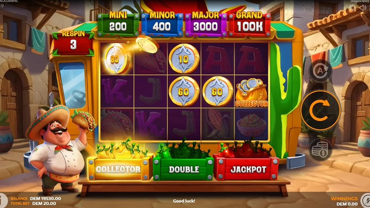 Diego's Spicy Truck Free Spins 1