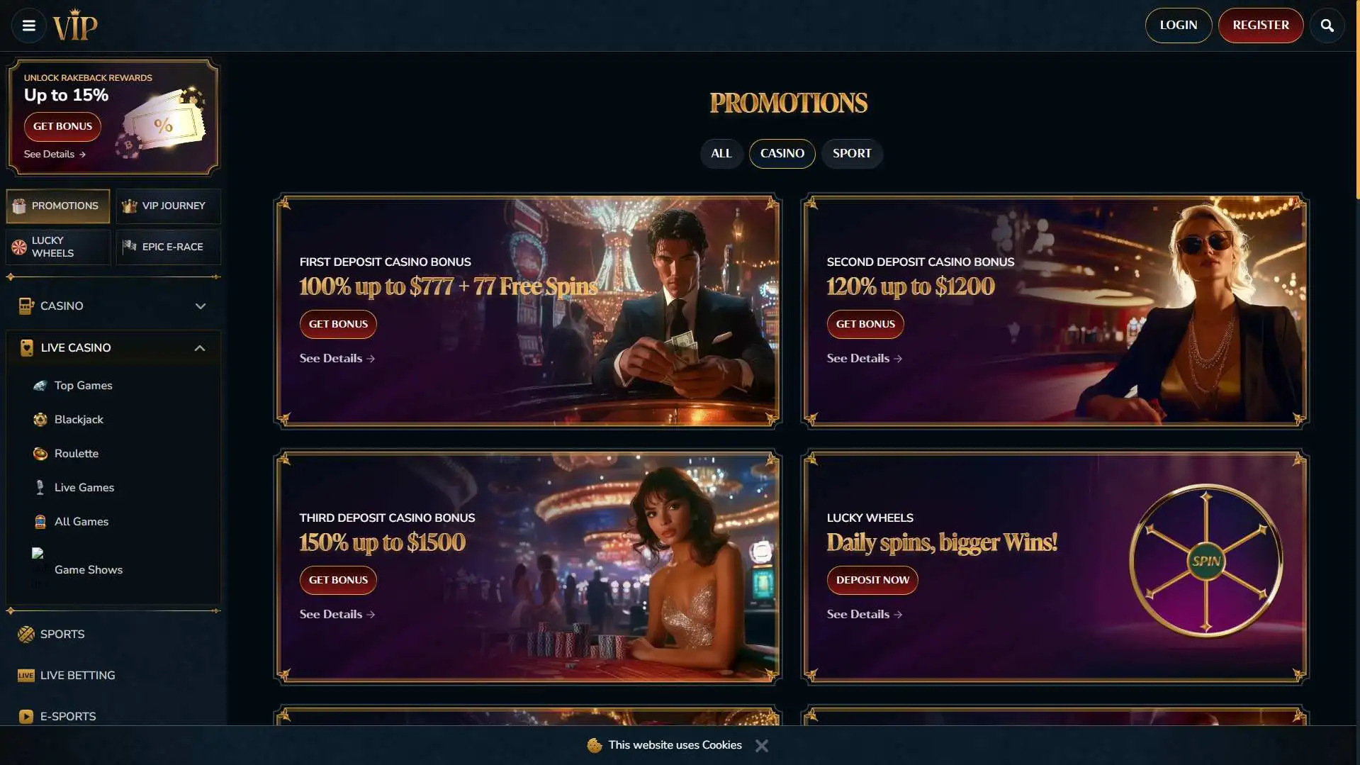 VIP Casino Promotions