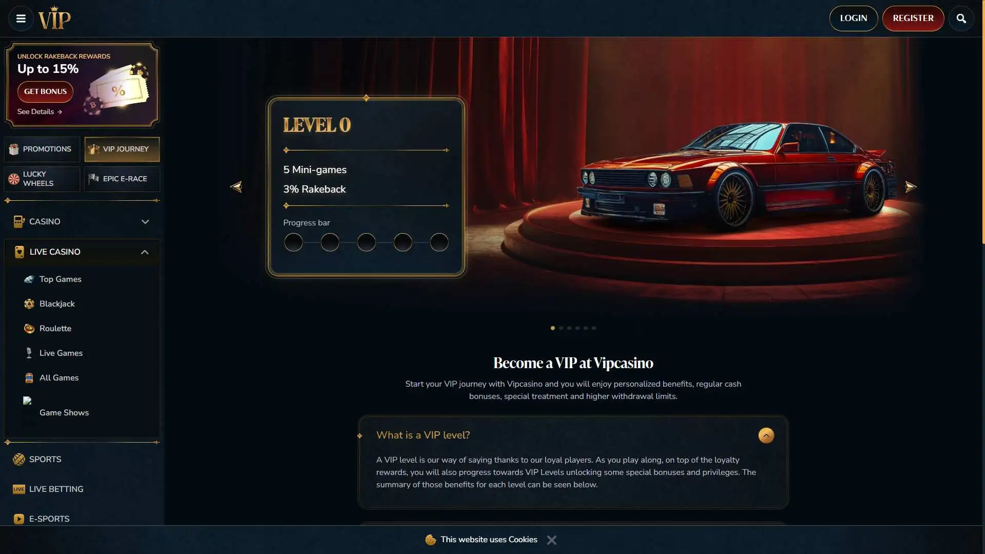 VIP Casino VIP Program