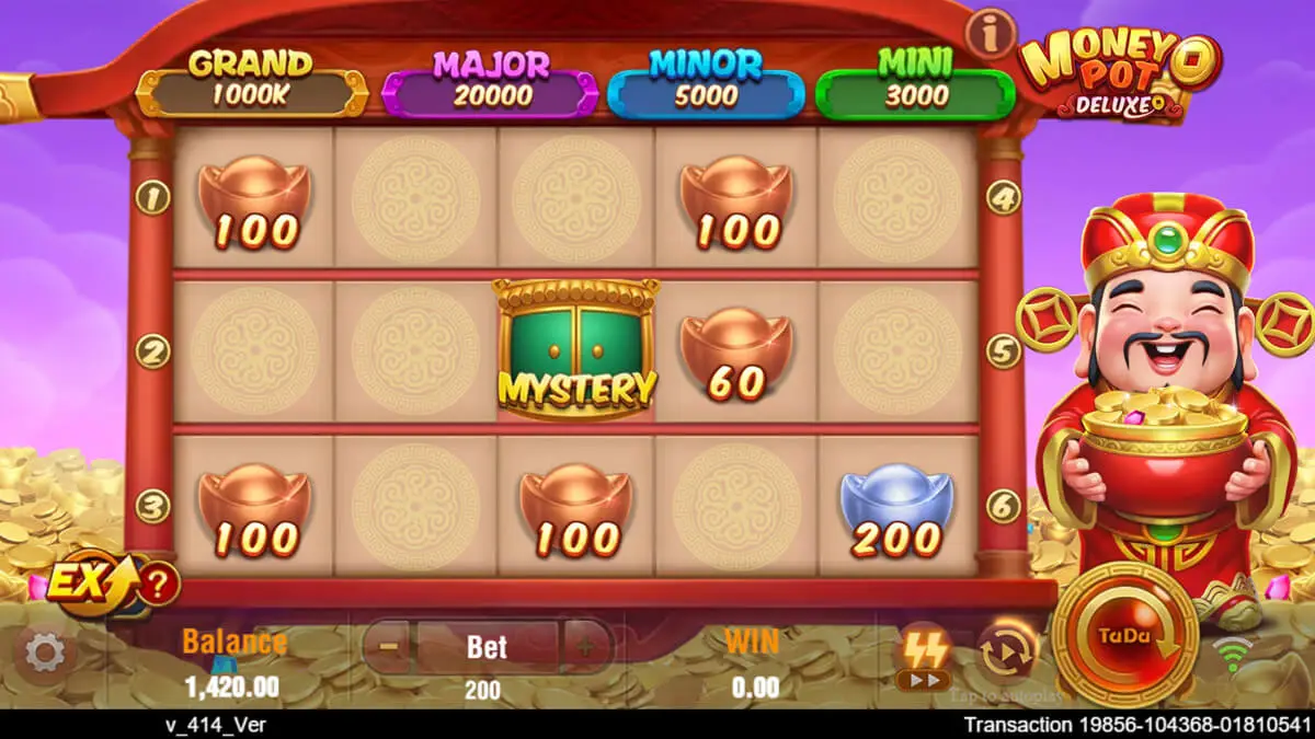 Money Pot Deluxe Base Play