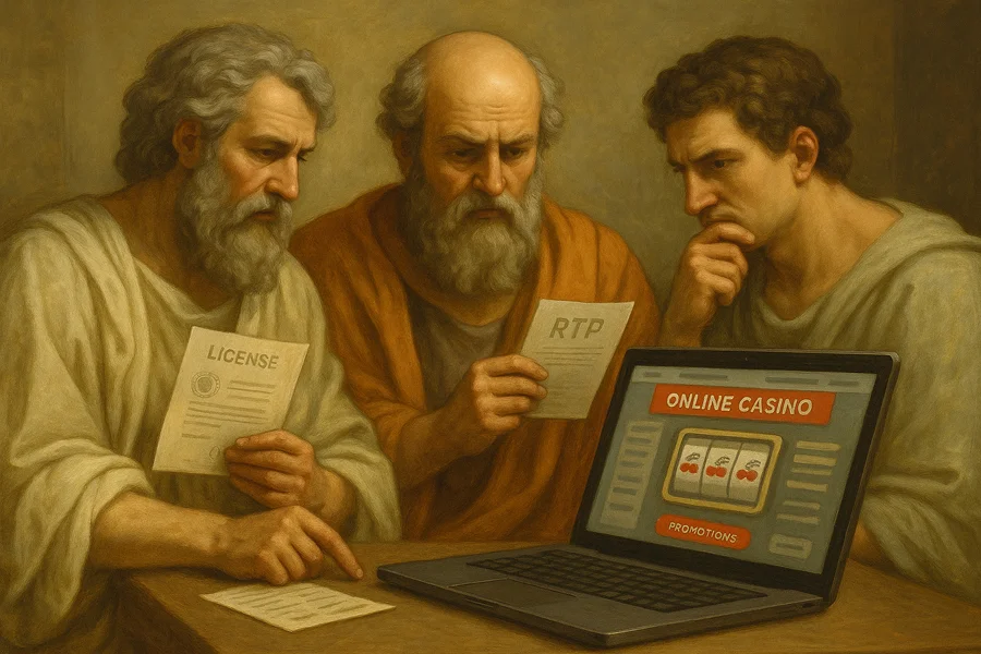 evaluating an online casino compressed