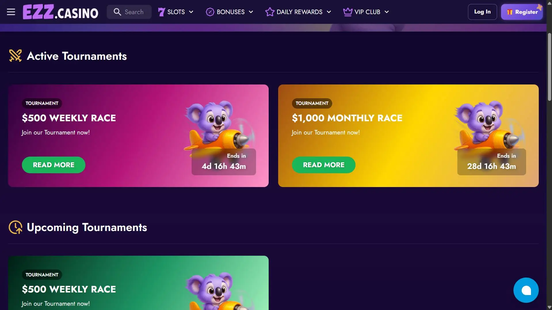 Ezz Casino Tournaments