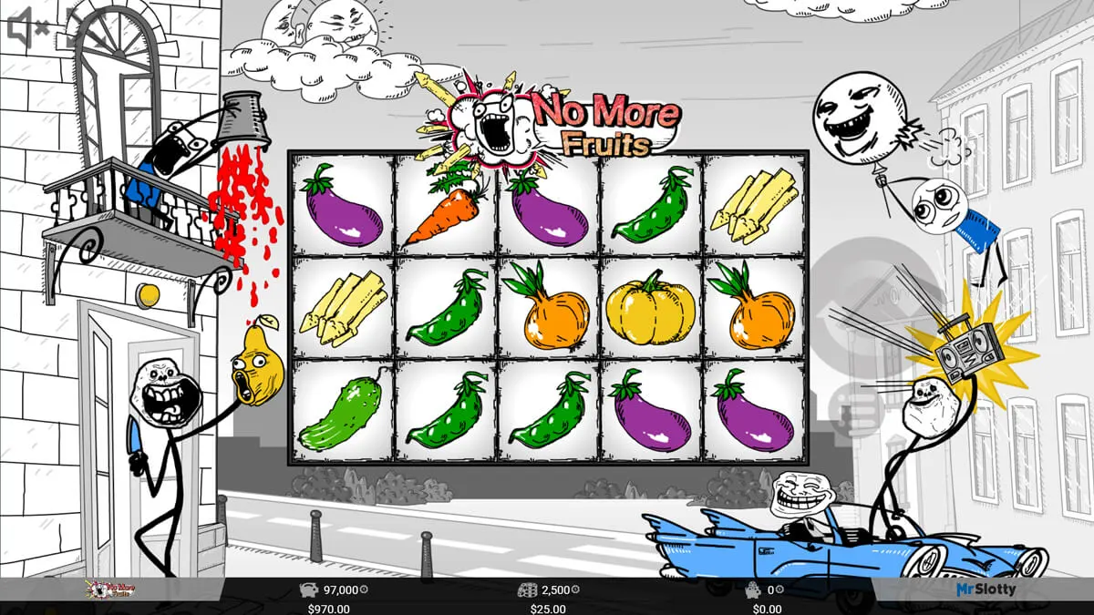 No More Fruits Base Play