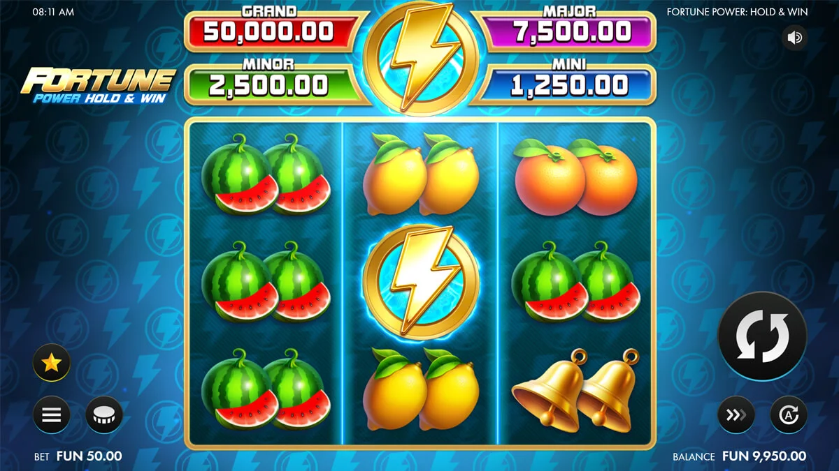 Fortune Power Hold & Win Base Play