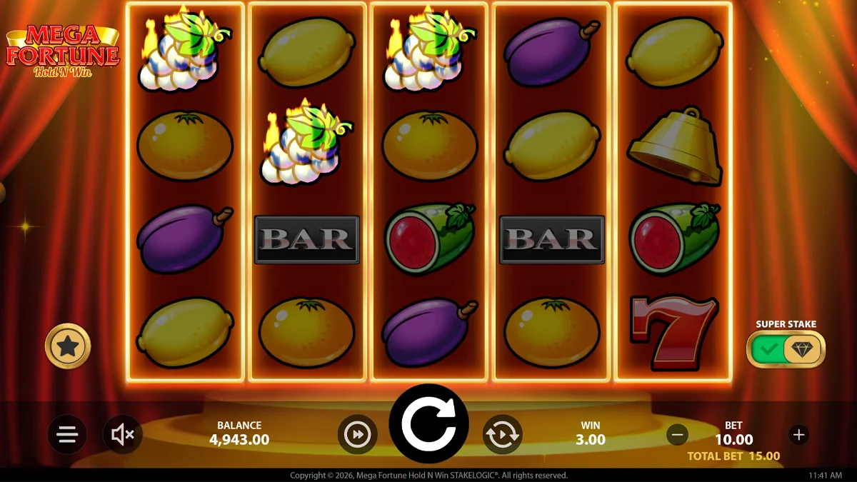 Mega Fortune Hold ‘N’ Win Win