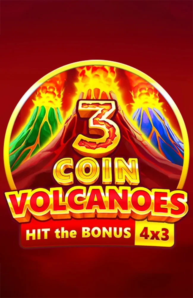 3 Coin Volcanoes Logo