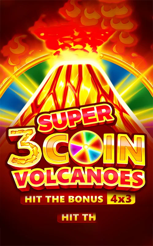 3 Super Coin Volcanoes Logo