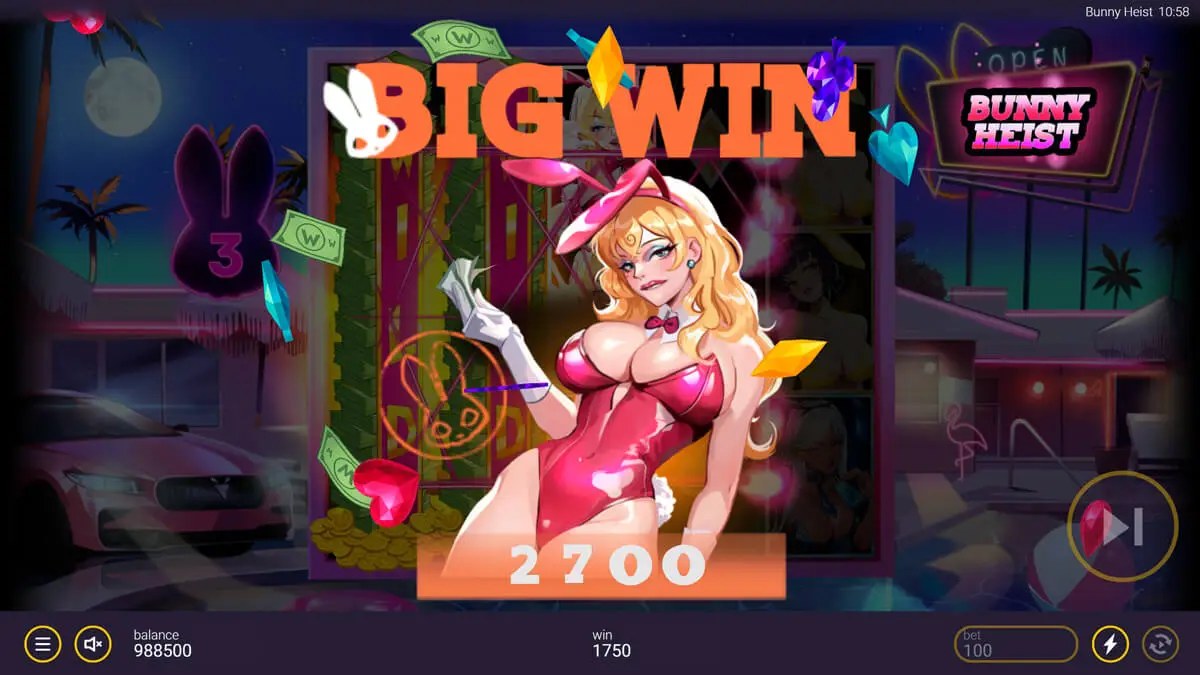Bunny Heist Big Win