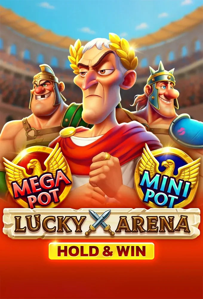Lucky Arena Hold & Win Logo