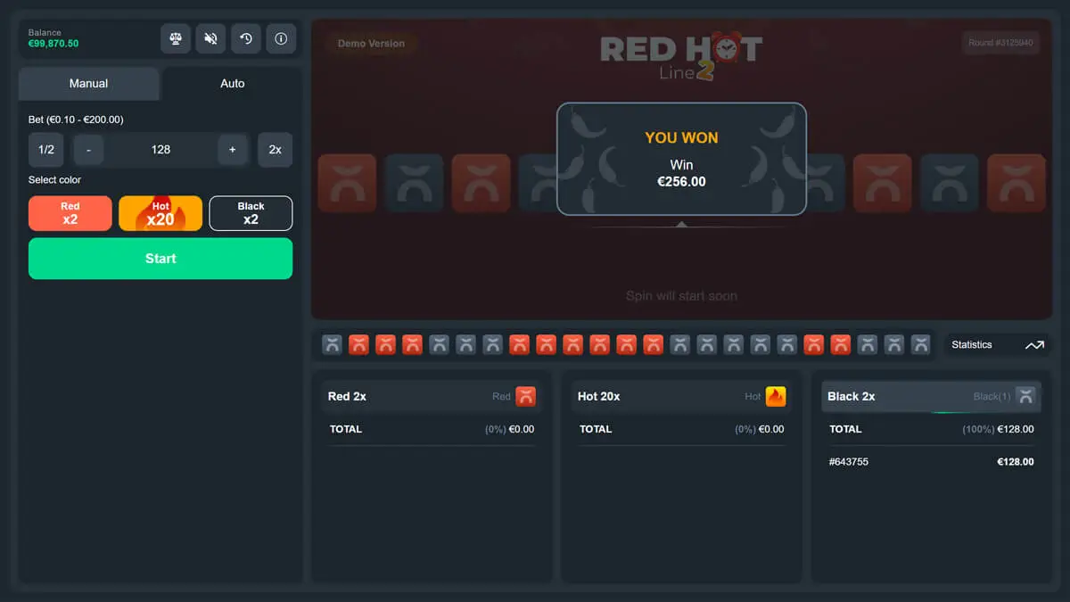 Red Hot Line 2 Win